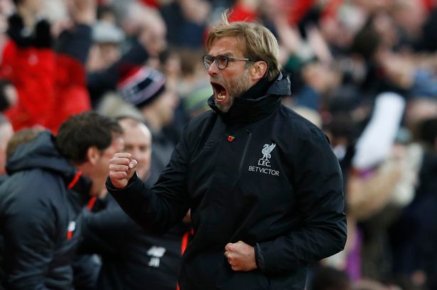 Liverpool-manager-Juergen-Klopp-celebrates-after-Philippe-Coutinho-scored-their-second-goal