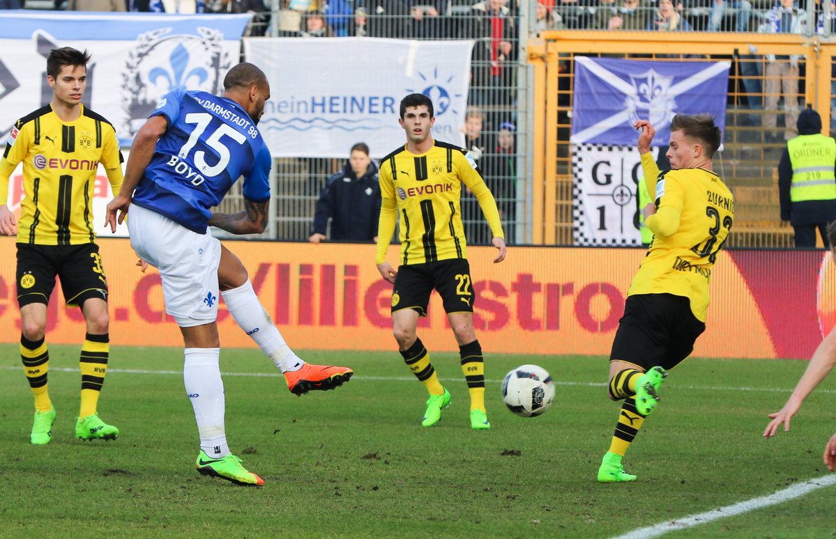 Thua sốc Darmstadt, Dortmund nguy cơ văng khỏi top 4 - Bóng Đá