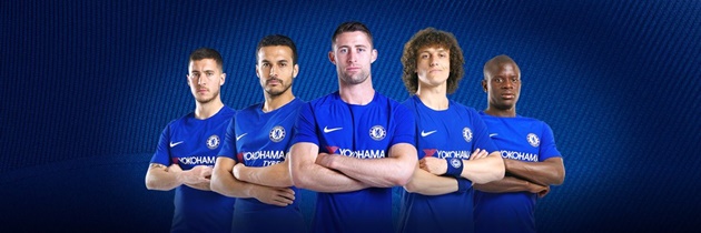 Chelsea công bố áo đấu mùa mới - Bóng Đá