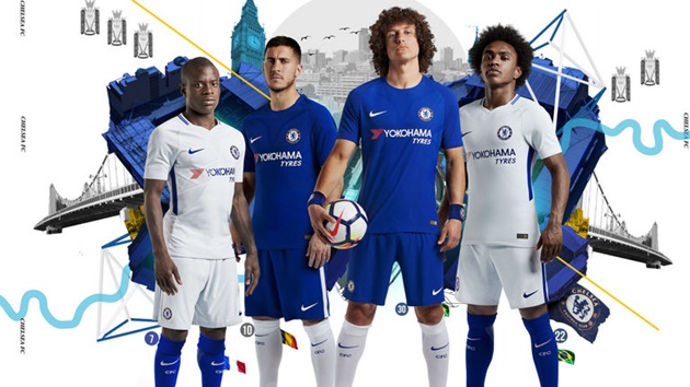 Chelsea công bố áo đấu mùa mới - Bóng Đá