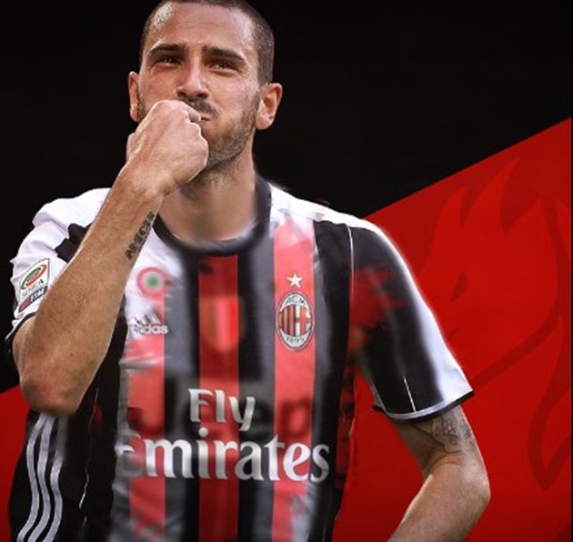 CỰC NÓNG: AC Milan chiêu mộ thành công Bonucci - Bóng Đá