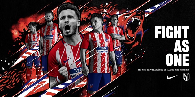 Atletico Madrid ra áo mùa mới cực chất - Bóng Đá