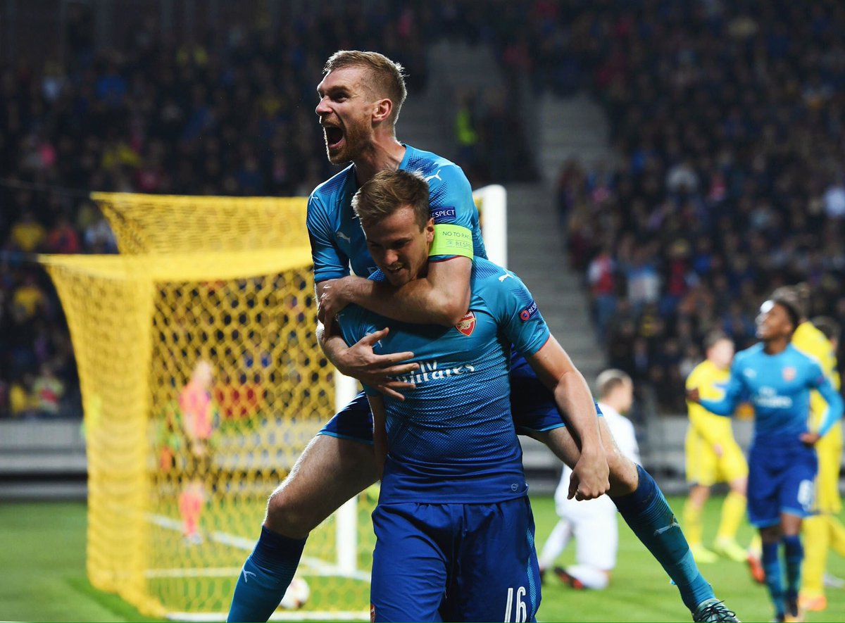 Chấm điểm Arsenal sau trận BATE Borisov: Tuyệt vời Wilshere - Bóng Đá