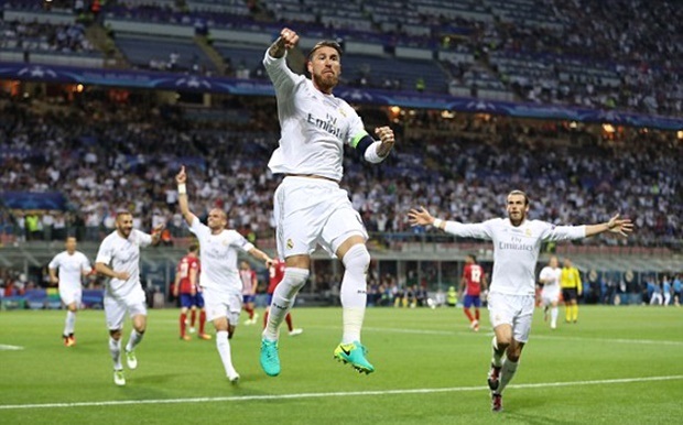 Sergio Ramos đã việt vị trong tình huống mở tỷ số