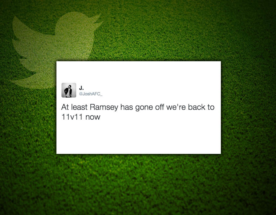 Chùm ảnh: CĐV Arsenal 'vui như trẩy hội' vì Ramsey bị chấn thương - Bóng Đá