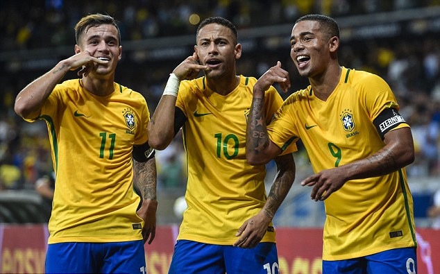 Neymar công khai mời gọi Coutinho - Bóng Đá
