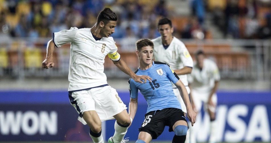 Siêu phẩm bù đắp penalty, U20 Uruguay khuất phục U20 Ý - Bóng Đá