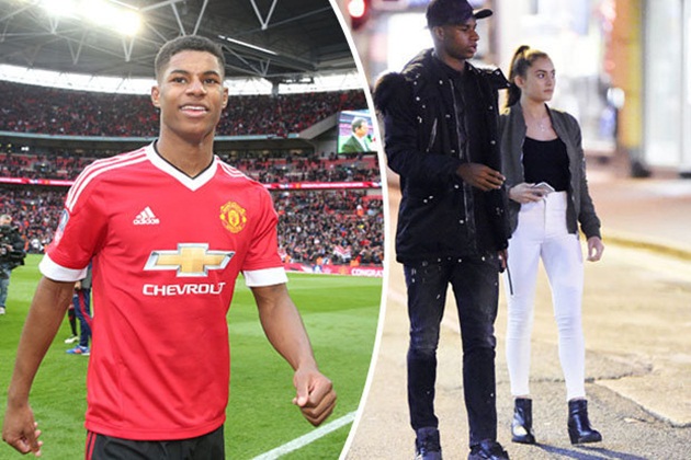 Kinh vl, Rashford đã có ghệ - Bóng Đá