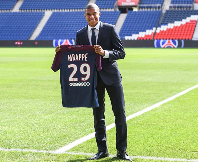 Mbappe chính thức ra mắt PSG - Bóng Đá