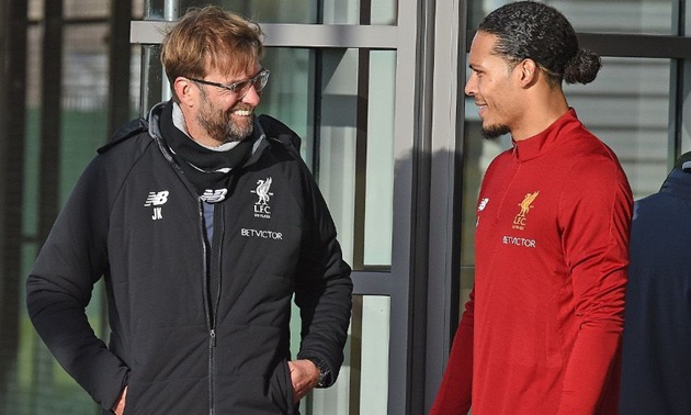 Van Dijk ra sân tập lần đầu với Liverpool - Bóng Đá