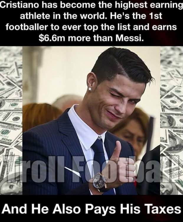 Messi đi tù, fan Ronaldo hả hê tung loạt ảnh chế