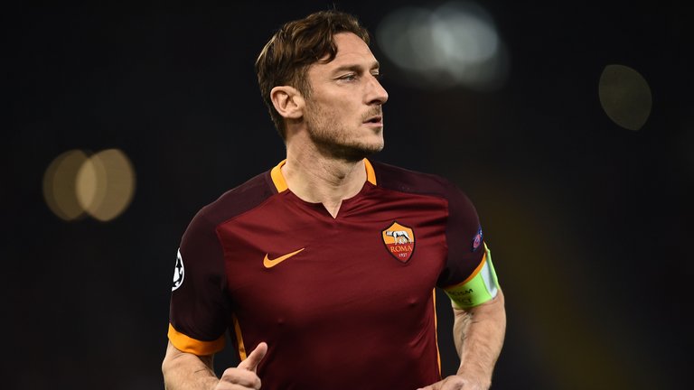 Francesco Totti tiếc nuối vì không được đá cặp cùng Ronaldo - Bóng Đá