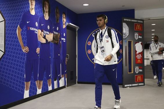 Morata bất ngờ ngồi dự bị trong trận Siêu cúp Anh - Bóng Đá