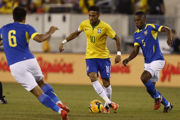 Song 'nho' tỏa sáng, Brazil vượt ải Ecuador - Bóng Đá