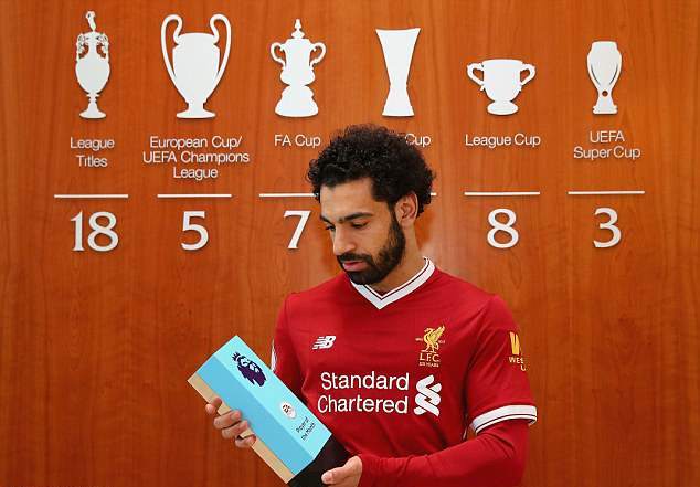 Nhận giải Cầu thủ xuất sắc nhất tháng, Salah làm nên lịch sử ở Ngoại hạng Anh - Bóng Đá
