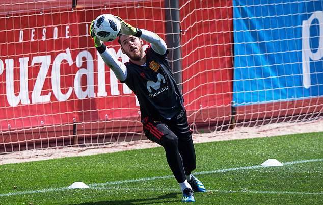 De Gea khiến đồng đội phải trầm trồ khi lên tuyển