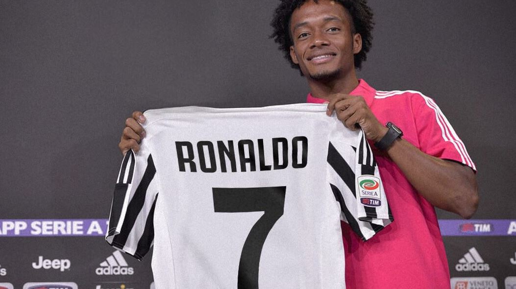 Cuadrado 'ngoan ngoãn' dâng áo số 7 cho Ronaldo - Bóng Đá