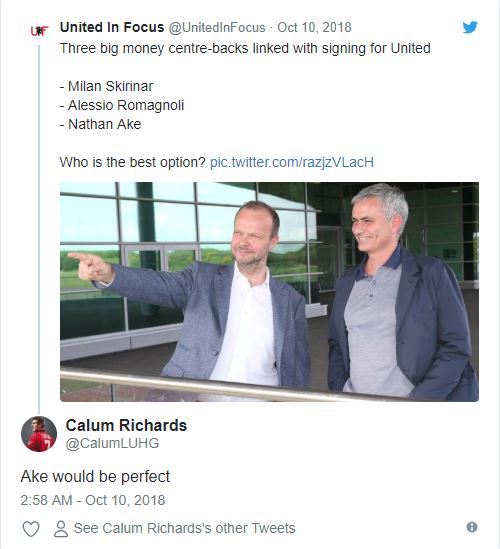 Fan Man Utd ủng hộ Mourinho mua sao Bournemouth - Bóng Đá