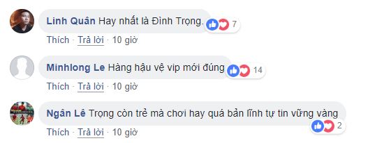 Fan Việt Nam đồng lòng chỉ ra cầu thủ xuất sắc nhất trận Malaysia - Đình Trọng - Bóng Đá