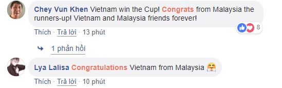 Đến NHM Malaysia cũng phải chúc mừng ĐTQG Việt Nam - Bóng Đá