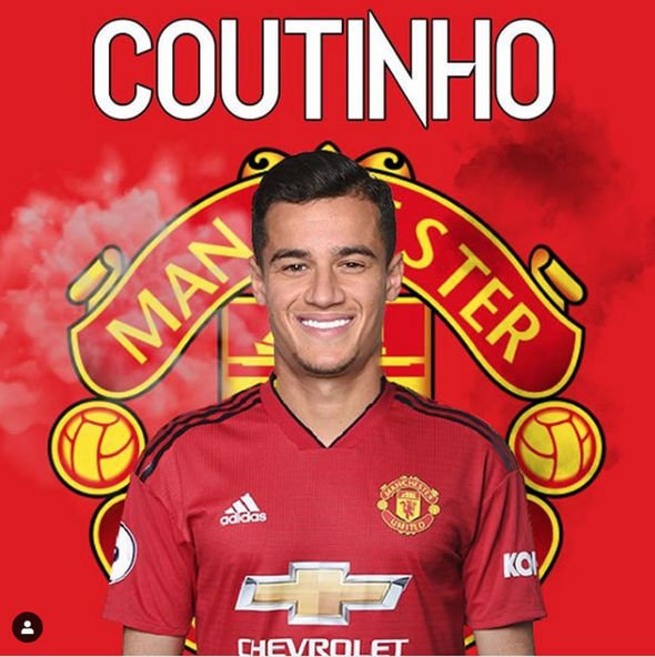 Fan Quỷ đỏ phấn khích với hình ảnh Coutinho mặc áo Man Utd - Bóng Đá