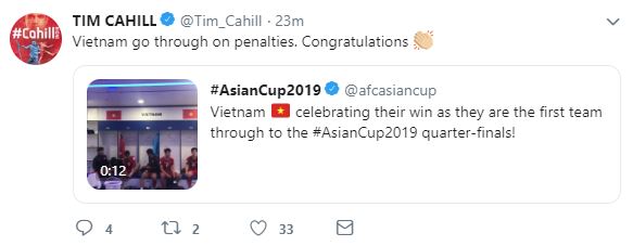 Tim Cahill chúc mừng - Bóng Đá