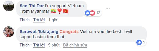 Choáng! Việt Nam nhận mưa lời chúc từ bạn bè khắp châu Á - Bóng Đá