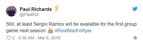 Real bị loại, Sergio Ramos bị troll không thương tiếc - Bóng Đá