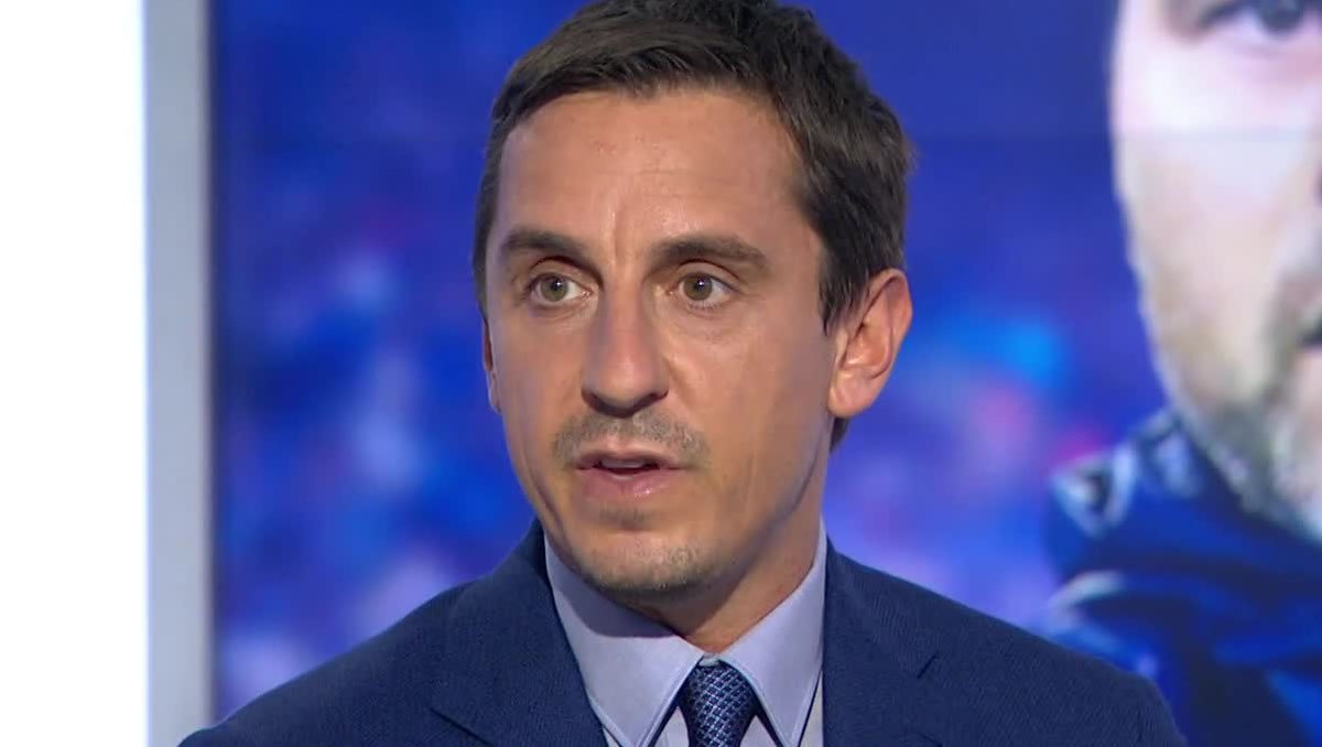 Ảnh bài viết Gary Neville nói lời thật lòng về bàn thắng may mắn của Aubameyang
