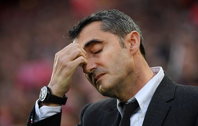 Ernesto Valverde đau đớn: 