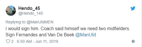 Manchester United fans react to Donny van de Beek transfer speculation - Bóng Đá
