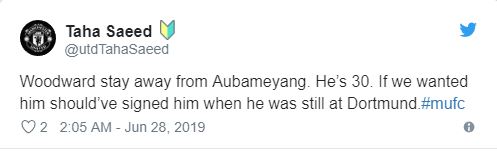 Manchester United fans react to Pierre-Emerick Aubameyang transfer rumour - Bóng Đá
