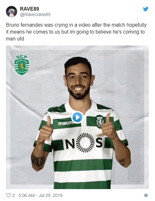 Bruno Fernandes Breaks Down In Tears After Sporting's Game Amid Manchester United Speculation - Bóng Đá