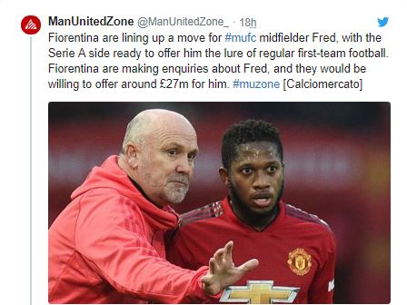 Manchester United fans react to reports of potential Fred exit - Bóng Đá