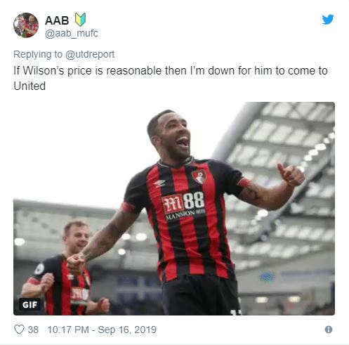 Man Utd fans react to interest in Bournemouth hotshot Callum Wilson - Bóng Đá