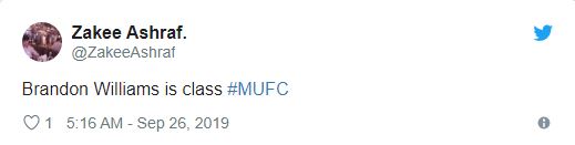 Manchester United fans react to Brandon Williams' debut performance - Bóng Đá