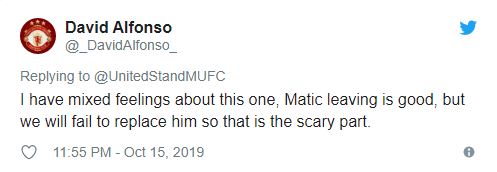 Manchester United fans split on the news Nemanja Matic could leave in January - Bóng Đá