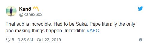 Arsenal fans react on Twitter to Nicolas Pepe's performance - Bóng Đá