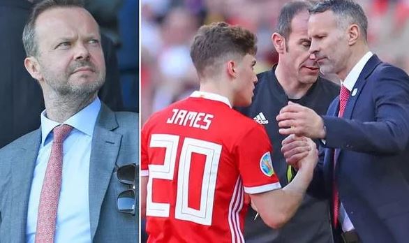 Man Utd chief Ed Woodward responds to Ryan Giggs swearing about Daniel James - Bóng Đá