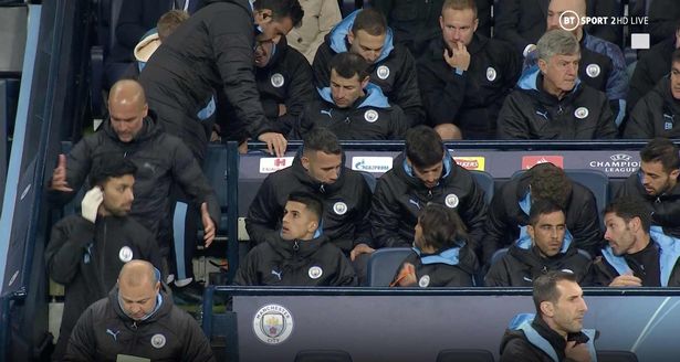 Furious Pep Guardiola shouts at John Stones and slams seat in fit of rage - Bóng Đá