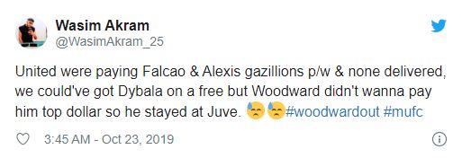 United fans react to Paulo Dybala scoring Champions League brace for Juventus - Bóng Đá