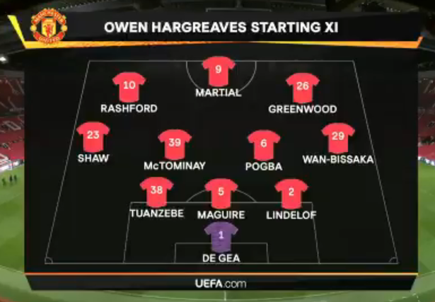Owen Hargreaves picks his best Man Utd team for the rest of the season - Bóng Đá