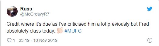 Manchester United fans react to Fred's performance v Brighton - Bóng Đá