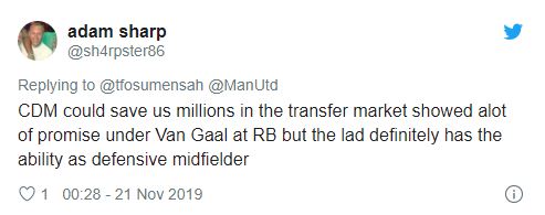 Man Utd fans react as forgotten man Timothy Fosu-Mensah makes return to training - Bóng Đá