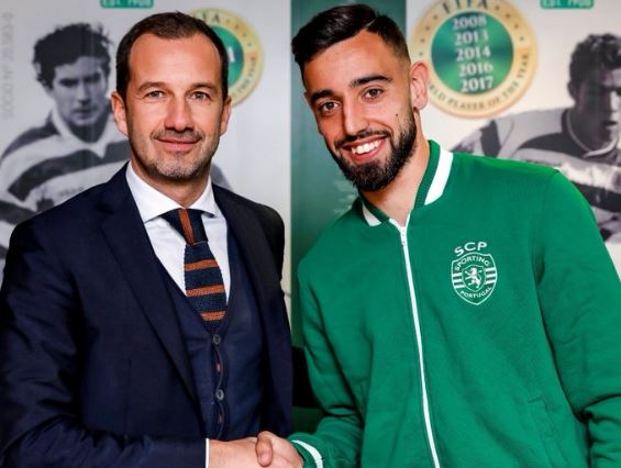 Bruno Fernandes signs new Sporting Lisbon deal - Bóng Đá