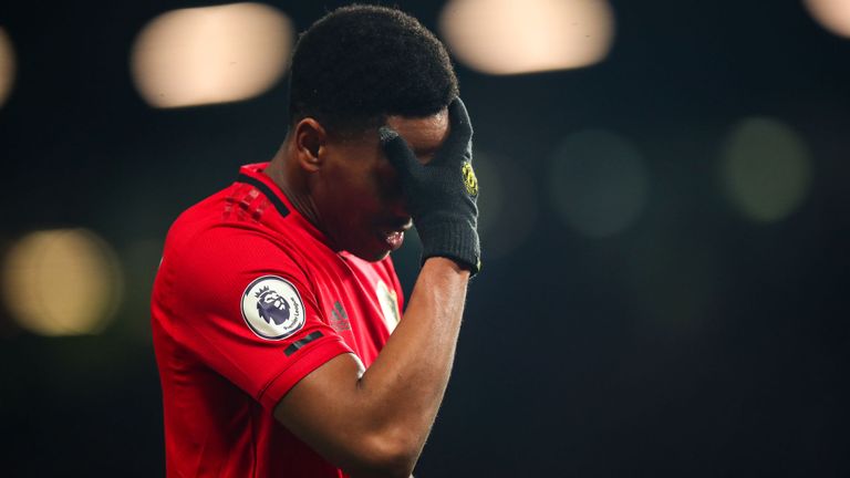 Anthony Martial set to miss Manchester United's clash against Tottenham - Bóng Đá