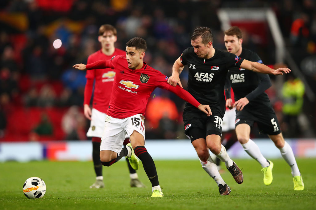 United fans praise Andreas Pereira's skill against AZ Alkmaar - Bóng Đá