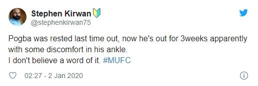 United fans react to Paul Pogba injury update - Bóng Đá