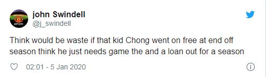 United fans react to Tahith Chong's performance - Bóng Đá