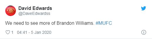 United fans praise Brandon Williams' performance - Bóng Đá